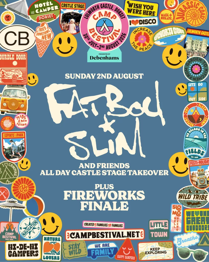 Camp bestival Line up Poster