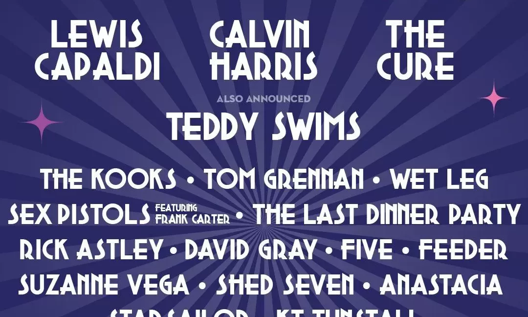 Isle of wight Line up poster