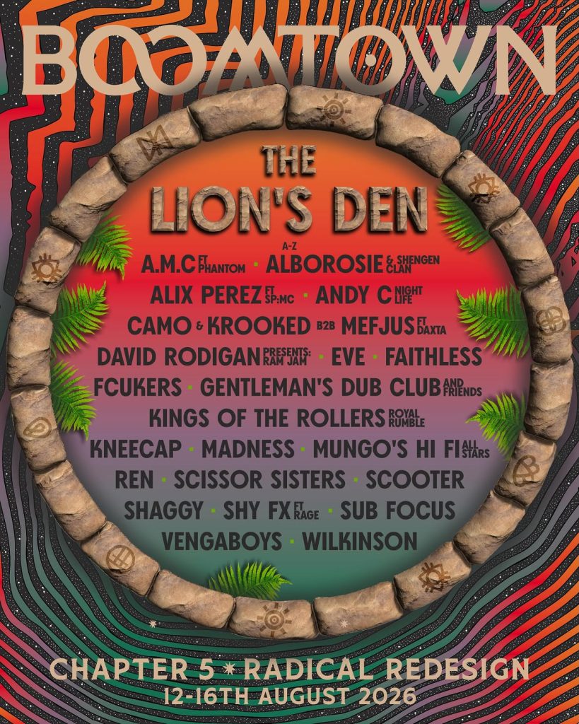Bringing back Lion's Den for Boomtown 2026